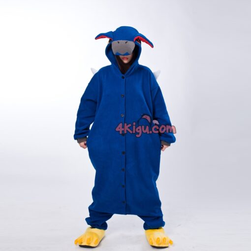 Kigurumi Jumpsuit Game Onesie Monster Hunter Cosplay Dragon Tigrex