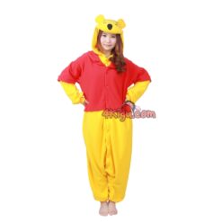 Kigurumi Jumpsuit Honey Onesie Cartoon Cosplay Pooh Bear