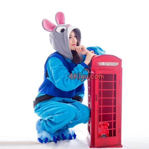 Kigurumi Jumpsuit ZooPark Onesie Police Officer Cosplay Bunny Judy Hopps