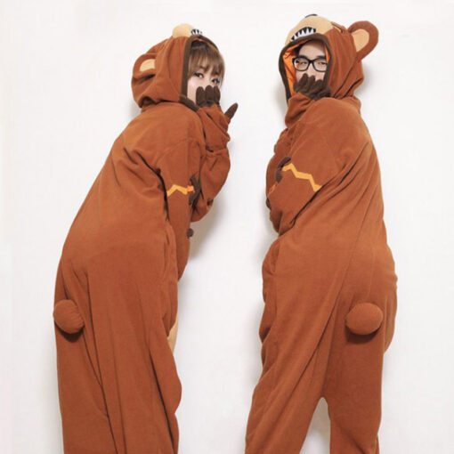 Kigurumi Jumpsuit zipper Onesie LOL Cosplay Annie Bear Tibbers