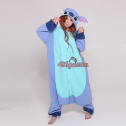 Kigurumi USA Cartoon Costume Christmas Pajamas Stitch