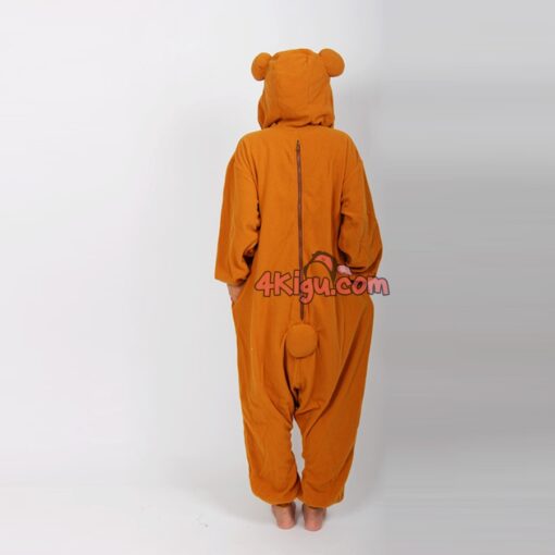 Kigurumi jumpsuit Animal Onesie Kawaii Bear Rilakku Zipper ma