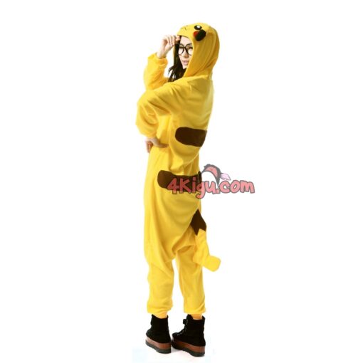 Kigurumi jumpsuit Pokefun Anime Red Onesie Pikac Electric hu