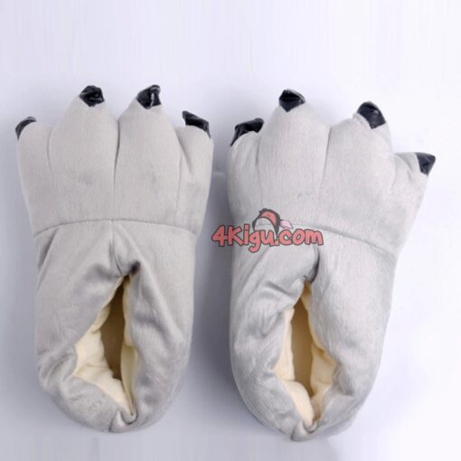 Grey Onesie Paws Shoes