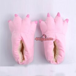 Pink Onesie Paws Shoes