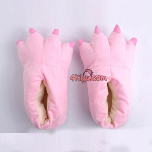 Pink Onesie Paws Shoes