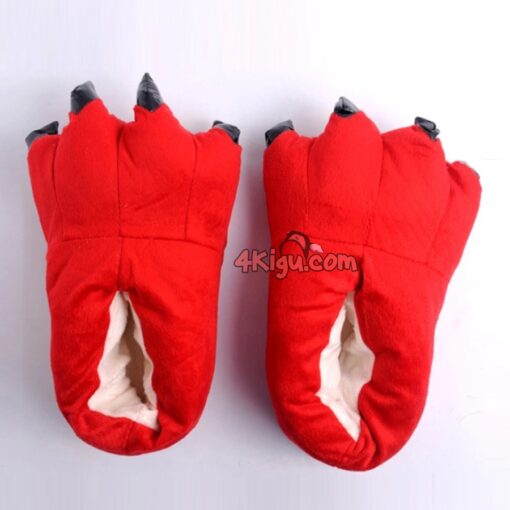 Red Onesie Paws Shoes