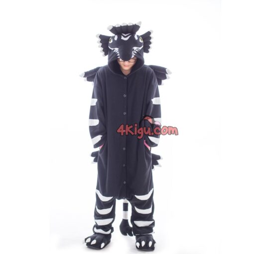 4Kigurumi Custom Anime Digital Monster Onesie Fox Fire Garurumon