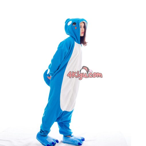 4Kigurumi Jumpsuit Animal Onesie Kawaii Pajamas Dolphin