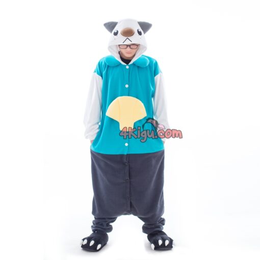 Custom Kigurumi Anime First Partner PokeFun Onesies Water Oshawott