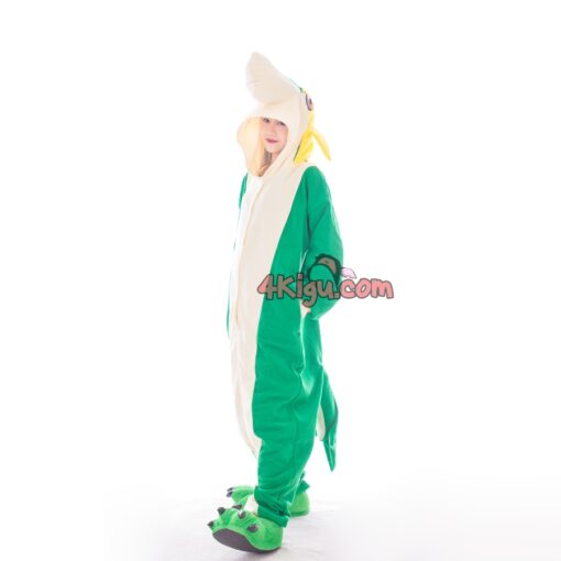 Custom Kigurumi Cosplay PokeFun Halloween Onesie Grass Snivy