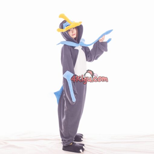 Kigurumi Cosplay PokeFun Steel Onesie Anime Cosplay Water Empoleon