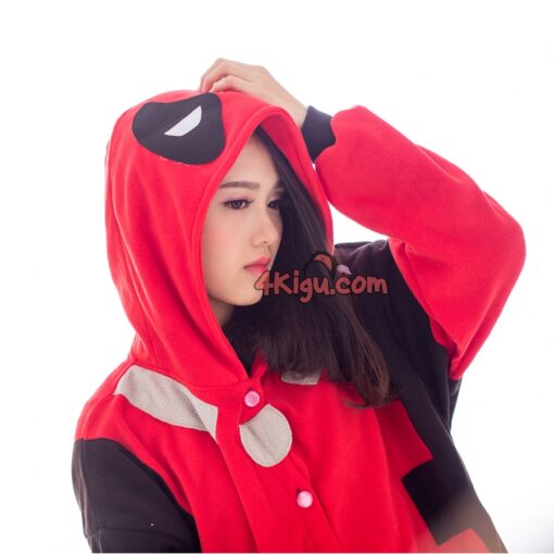 Kigurumi Costume Cosplay Hero Onesie Cartoon Characters Dead Pool