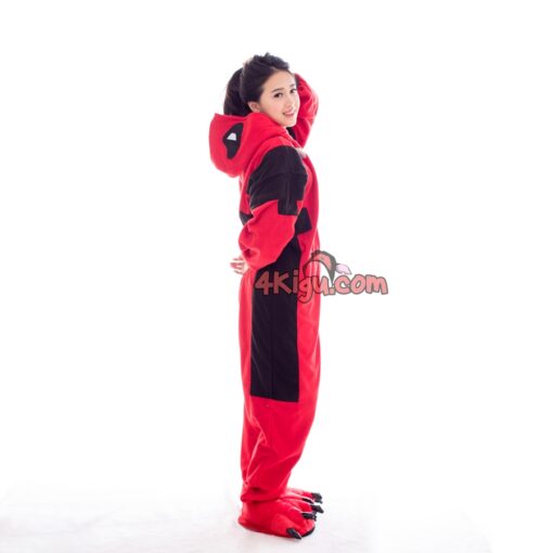 Kigurumi Costume Cosplay Hero Onesie Cartoon Characters Dead Pool