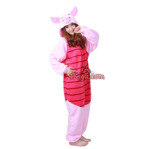 Kigurumi Costume jumpsuit USA Onesie Cartoon Characters Piglet