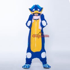 Kigurumi Custom PokeFun Onesie Ninja Frog Cosplay Grenin Water ja