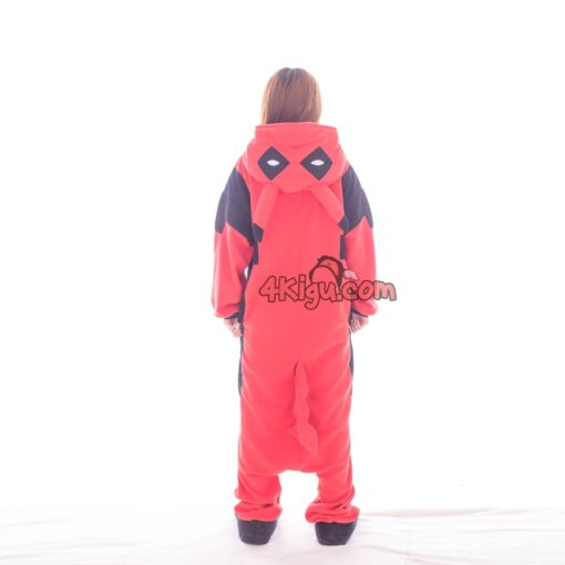 Kigurumi Halloween Dead Pool PokeFun Onesie Cool Cosplay PikaPool