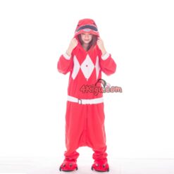 Kigurumi Pijama POWER RANGERS Onesie Captain Dinosaur Cosplay Tyrannosaurus Rex