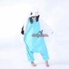 Kigurumi Animal Onesie Blue Parrot Pajamas