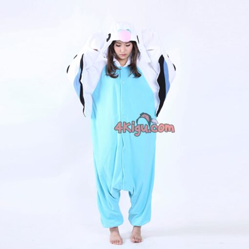 Kigurumi Animal Onesie Blue Parrot Pajamas