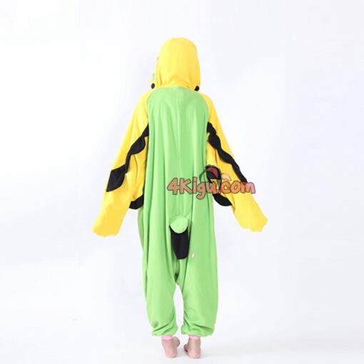 Green Parrot Kigurumi Animal Onesie - Image 4