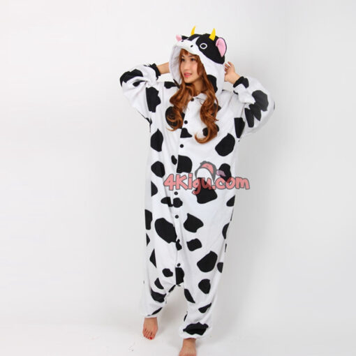 Kigurumi Jumpsuit Animal Onesies Cow