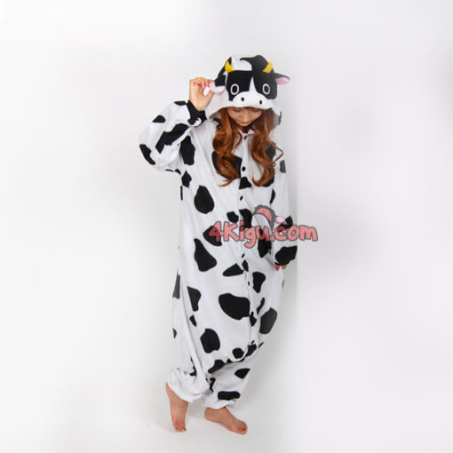 Kigurumi Jumpsuit Animal Onesies Cow