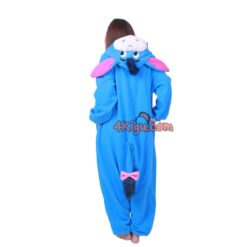 Kigurumi Jumpsuit Donkey Blue Costume Cosplay Pajamas