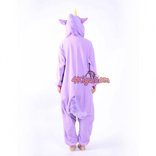 Kigurumi Animal Onesie Purple Unicorn Pajamas