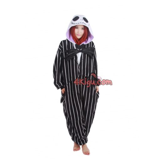 Kigurumi Character Onesie Pumpkin King Jack Skellington Pajamas