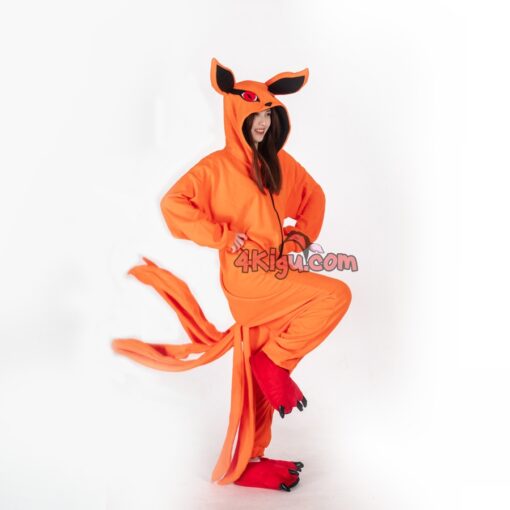 Kigurumi Custom Beasts Cosplay NINJA Bijuu Nine-Tails Fox Kurama