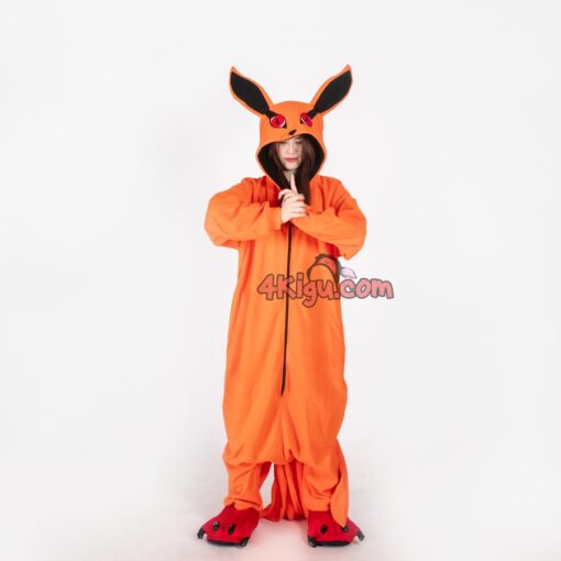 Kigurumi Custom Beasts Cosplay NINJA Bijuu Nine-Tails Fox Kurama