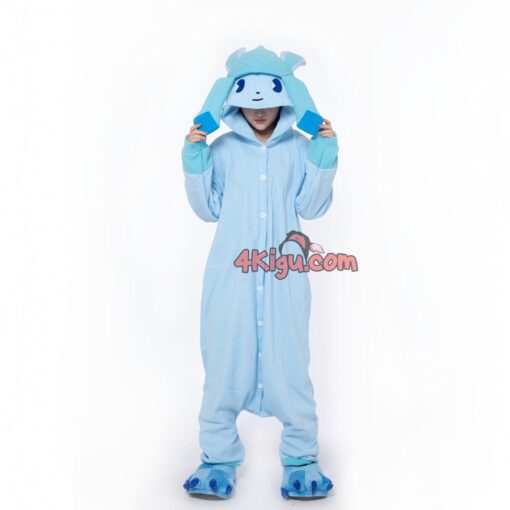 Soda Glaceon Kigurumi Onesie - Image 2