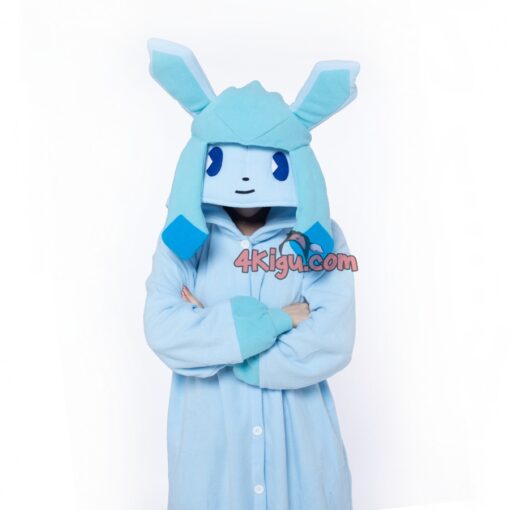 Soda Glaceon Kigurumi Onesie - Image 4