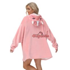 Pink Unicorn Cartoon Hoodie