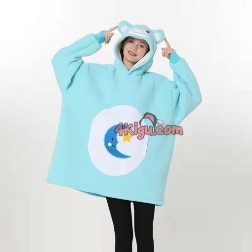 Bedtime Bear Wearable Blankets Adult Kigurumi Hoodie - Image 3