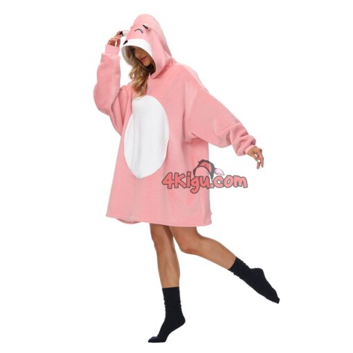 Fox Otaku Wearable Blankets Adult Kigurumi Hoodie - Image 5