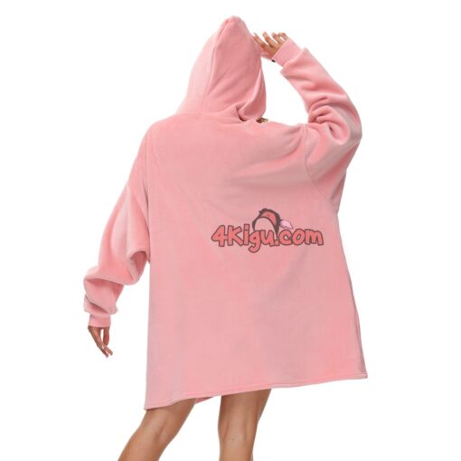 Fox Otaku Wearable Blankets Adult Kigurumi Hoodie - Image 2