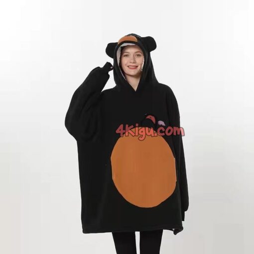 Wearable Blankets Adult Kigurumi Bear Hoodie