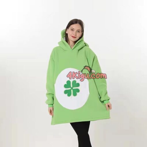 Goodluck Bear Wearable Blankets Girl Kigurumi Hoodie - Image 2