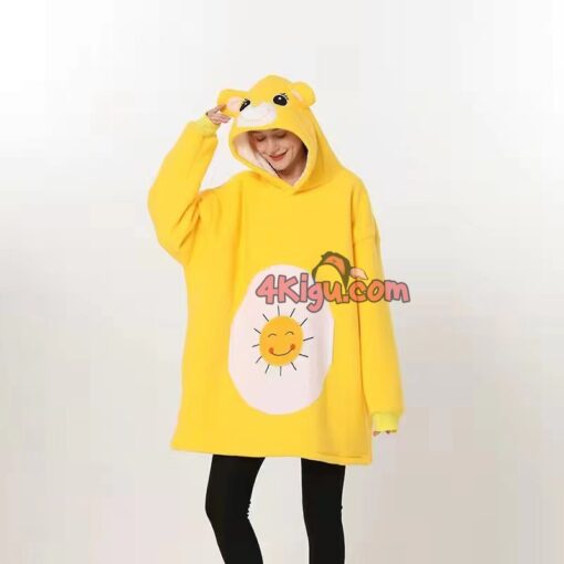 Funshine Bear Wearable Blankets Adult Kigurumi Hoodie - Image 3