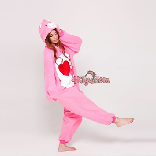 TV Love Bear Cartoon Kigurumi Animal Pajamas - Image 2