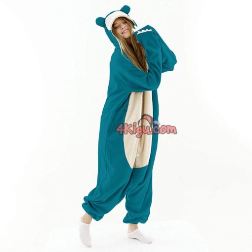 Snorlax Kigurumi Relaxo Ronflex Onesie - Image 2