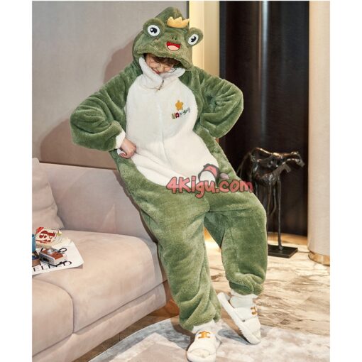 Frog Prince Lovers Kigurumi Couple Pajamas - Image 4