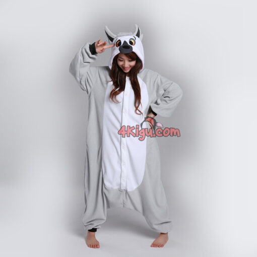 Lemur Kigurumi Animal Onesie - Image 2