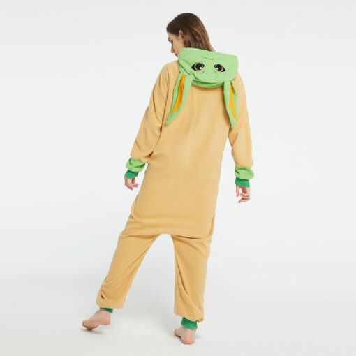 Master Yoda Kigurumi Warrior Space Baby Grogu Pajamas - Image 4