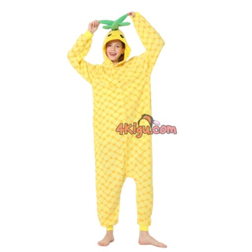 Pineapple Kigurumi Style Onessies - Image 3