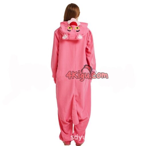 Pink Panther Cartoon Kigurumi Pajamas - Image 3