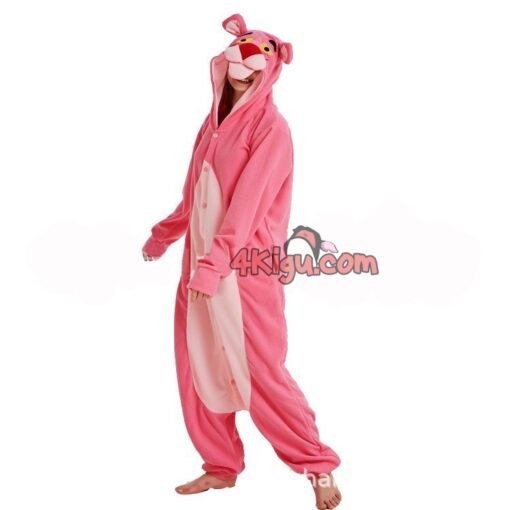 Pink Panther Cartoon Kigurumi Pajamas