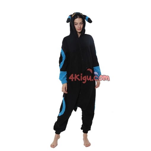 Shiny Umbreon Kigurumi Style Onesie - Image 3